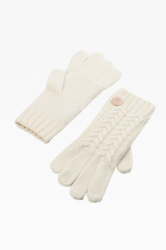 Georgie Cable Rib Gloves