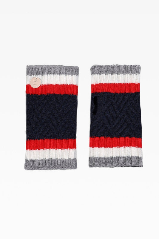 Andie Stripe Wristlets - Dunedin Cashmere