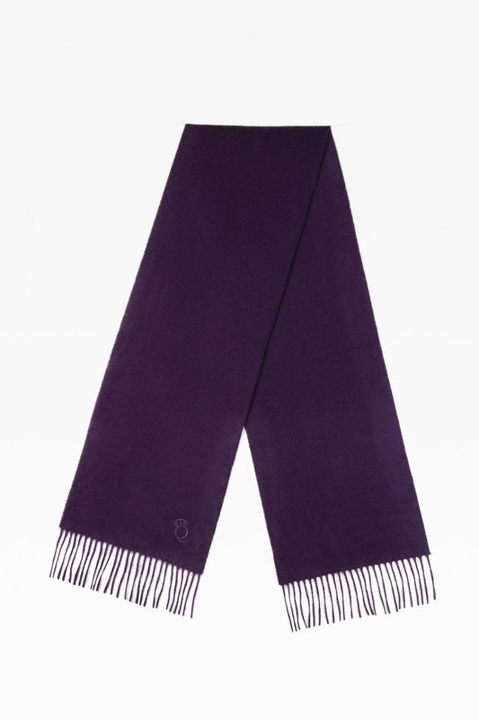 Baily Plain Napa Purple Cashmere Scarf