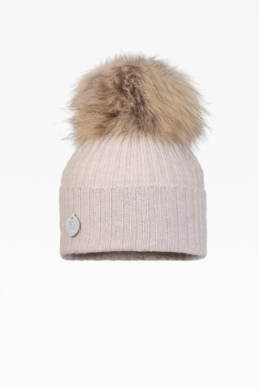 Emily Kids Hat - Real Fur - Dunedin Cashmere