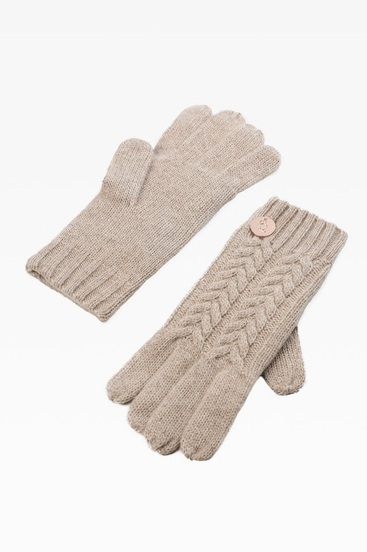 Georgie Cable Rib Gloves