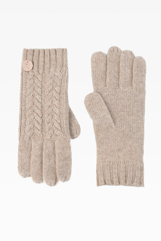 Georgie Cable Rib Gloves