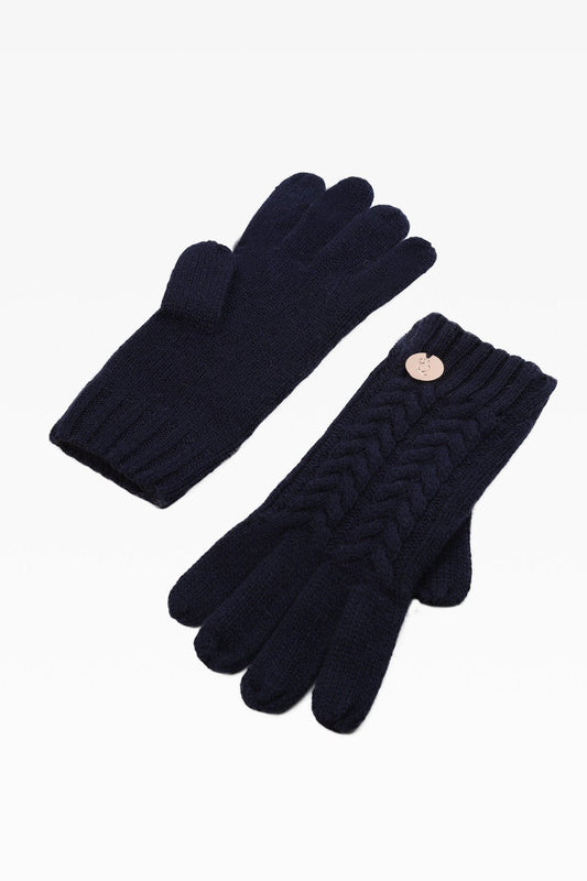 Georgie Cable Rib Gloves