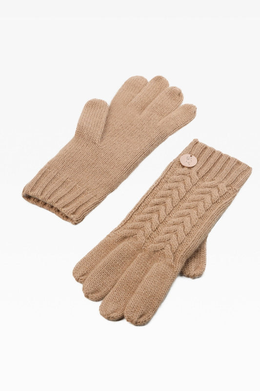 Georgie Cable Rib Gloves