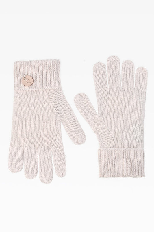 Kate Ladies Cashmere Gloves in Fog: Elegance Meets Warmth