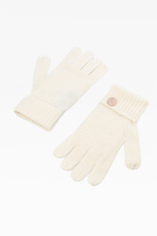 Kate Ladies Cashmere Gloves in Cloud: Elegance Meets Warmth